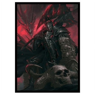 magic card sleeves walmart Oversized Magic: The Gathering Card Back Sleeves