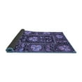 thumbnail image 2 of Ahgly Company Indoor Rectangle Abstract Blue Modern Area Rugs, 3' x 5', 2 of 4