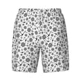 thumbnail image 4 of Lsque Mens Swim Trunks Nautical Themed Simple Anchors Pattern - Bathing Suit Compression Liner - Beach Swim Shorts Swimwear - (S-3XL) - Stretch Quick Dry -3X-Large, 4 of 9