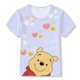 thumbnail image 1 of Disney oso leopardo Winnie The Pooh dibujos animados animación niñas niños edición suelta manga corta Top ropa al por mayor 130 zhangmengya CONDUJO, 1 of 2