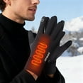 thumbnail image 4 of Heated Gloves for Men and Women, USB Electric Heating Winter Gloves Waterproof Windproof Touchscreen Thermal Mittens for Skiing Cycling Hiking Camping Outdoor Sports Cold Weather Hand Warmers, 4 of 9