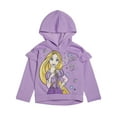 thumbnail image 2 of Disney Princess Rapunzel Toddler Girls Fleece Hoodie and Leggings Outfit Set Infant to Big Kid, 2 of 5