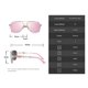 thumbnail image 2 of Gafas de sol de aviador clásicas YUANXCMXG LENTES espejados Marco de metal vintage, 2 of 3