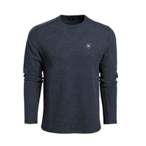 VORTEX Adult Male Front Country Thermal Pullover, Color: Navy, Size: M