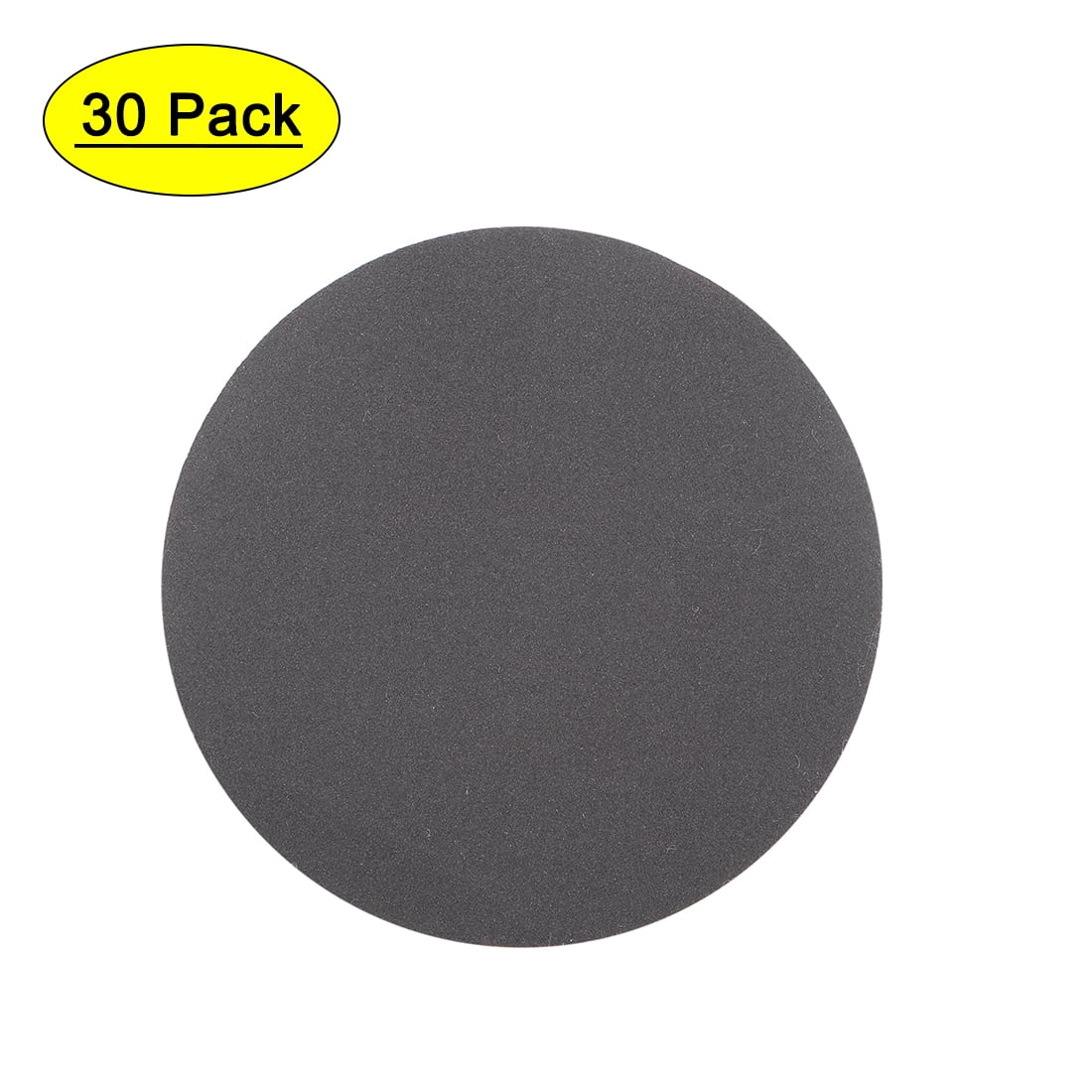 Uxcell 3' 600 Grit Silicon Carbide Hook and Loop Sanding Disc 30 Pack