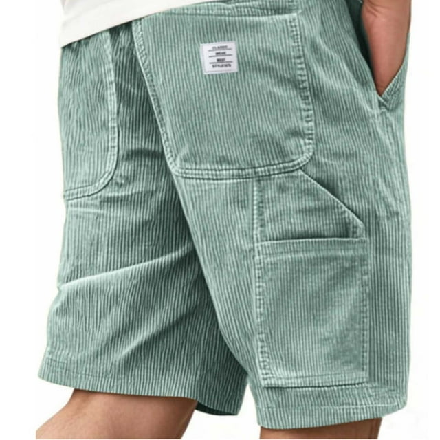 Ceisia Men's Relaxed Multi-pocket Cargo Gift Casual Shorts Abrasion-resistant 3D Pockets Multi-Color