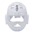 thumbnail image 1 of Casco de Karate, protección para la cabeza, cobertura completa para niños y adultos, casco de boxeo ligero, cubierta facial para agarre MMA Muay Thai Blanco L, 1 of 9