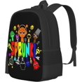thumbnail image 2 of Sprunki Backpack Cute Character School Bookbag Sprunki Fans Travel Backpack Gifts for Birthday, 2 of 8