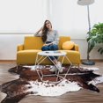 thumbnail image 2 of Cute Cowhide Rug 5 x 6.6 ft - Animal Print Area Rug for Bedroom & Living Room - Rustic Western Home Decor - No Shedding & Easy to Clean, 2 of 4