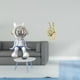 thumbnail image 2 of Figura de gesto de nórdico, escultura de mano, adorno creativo de escritorio para estantería, sala de estar, entrada, decoración del hogar, 2 of 8