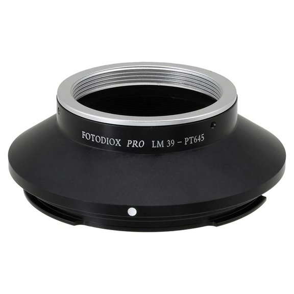 Fotodiox Pro Lens Mount Adapter - M39/L39 Visoflex SLR Screw Mount Lens to to Pentax 645 (P645) Mount SLR Camera Body