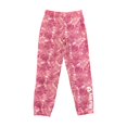 thumbnail image 3 of Hurley Youth Girl's 2 Piece Soft & Warm Long Sleeve & Pant Set (Pink Tie Dye, 7/8), 3 of 3