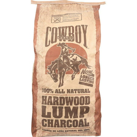 Cowboy Brand Hardwood Lump Charcoal, 20 Lbs