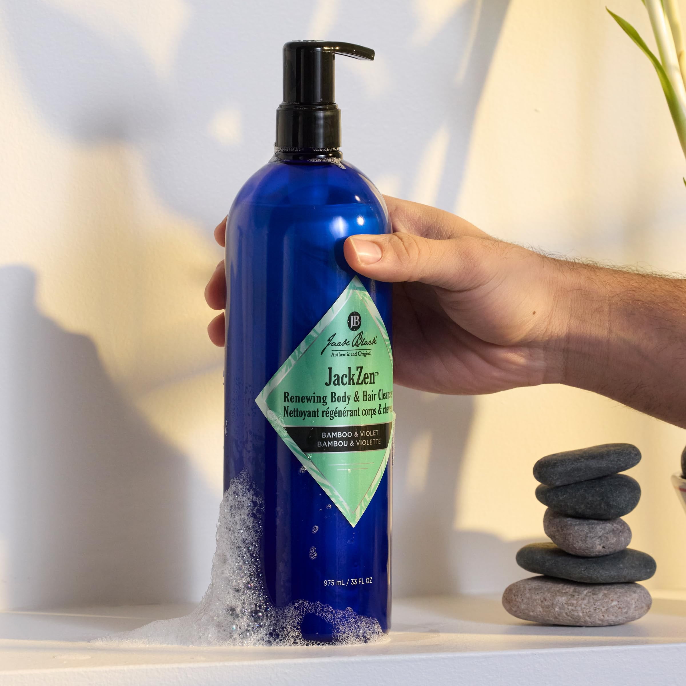 Jackzen Cleanser For Body & Hair, 33oz