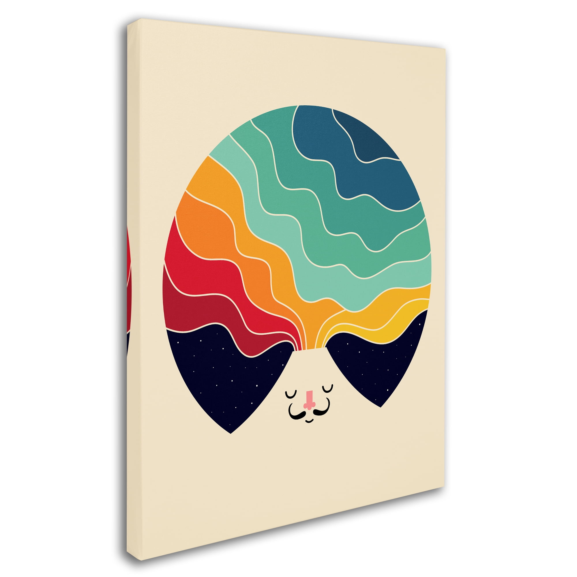 Andy Westface 'Keep Think Creative' Canvas Art
