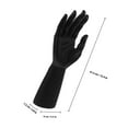 thumbnail image 2 of Nestingho Mannequin Mano Derecha De Plástico Negro Para Exhibir Joyas Anillos Pulseras Y Relojes, 2 of 8