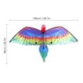 thumbnail image 4 of Tignapoo 3D Parrot Kite with 100m String and Handle, 210T Polyester & Fiberglass, 140x78cm, Includes Storage Bag, 4 of 6