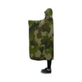 thumbnail image 2 of ASHLEIGH Hooded Throw Wrap Camouflage Wearable Hooded Blanket 40x50 Inch Comfortable Softness Robe, 2 of 3