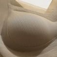 thumbnail image 4 of WCJM Womens Everyday Bras Comfortable Wireless Bralettes V Neck Bra Smooth Brassiere Basic Bras Underwire Bra, 4 of 6