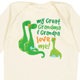 thumbnail image 4 of Inktastic My Great Grandma and Grandpa Love Me Boys Long Sleeve Baby Bodysuit, 4 of 5