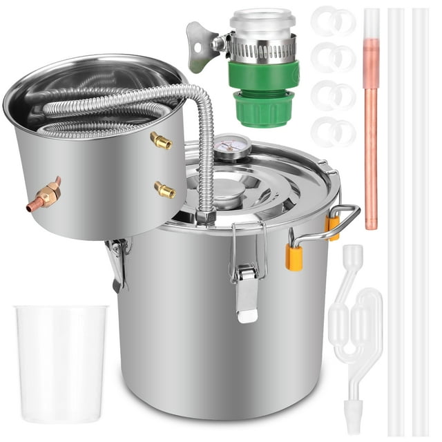 leyfeng Destilador de cerveza casero pequeño, máquina de rocío puro, equipo de elaboración de cerveza, destilador de licor
