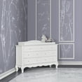thumbnail image 2 of Evolur Foldable Tray Diaper Changing Table, Frost, 2 of 6