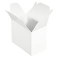 thumbnail image 4 of [300 PACK] White Treat Gift Boxes - Paper Gable Boxes, Paper Lunch Boxes with Handle, Barn Boxes - Birthday's, Weddings, Baby Shower Favor Box, Restaurant to go Box 9 x 5 x 6.75 inches, 4 of 5