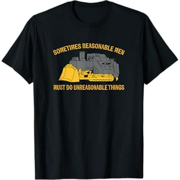 Heemeyer Bulldozer Equipment Heavy Machinery Reasonable Men T-Shirt