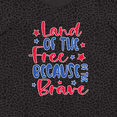 thumbnail image 4 of Inktastic Memorial Day Land of the Free Because of the Brave Women's Plus Size T-Shirt, 4 of 5