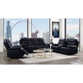 thumbnail image 5 of ACME Aashi Motion Sofa, Navy Leather-Gel Match, 5 of 5