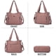 thumbnail image 5 of Bolsos de mano Angel Kiss para mujer con asa superior poliuretano 6802pink X-Large, 5 of 5