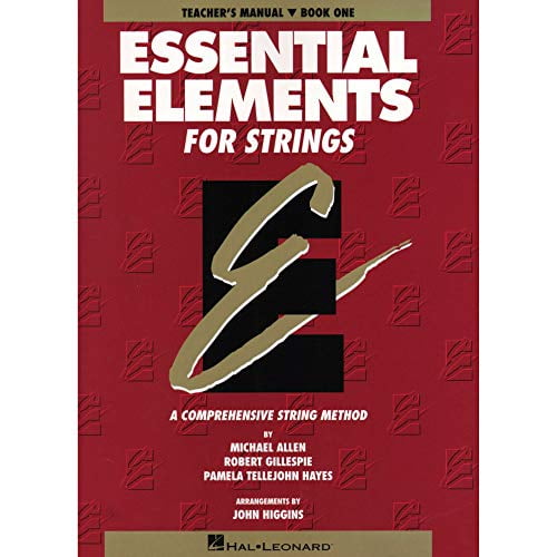 Pre-Owned Essential Elements for Strings - Book 1 (Original Series): Teacher Manual, 9780793543090, 0793543096, Paperback, Tch edition