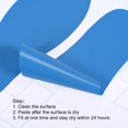thumbnail image 4 of PATIKIL 8x3" Footprint Sticker, 8 Pairs PVC Shoes Floor Decal Sign for Class Decor Stair Guide, Sky Blue, 4 of 6