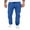 Blue, variant on WILLBEST Mens Pants Casual Relaxed Fit 46X30 Men Spring and Summer Pant Casual All Solid Color Painting Loose Plus Size Trouser Fashion Beach Pockets Pant