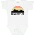 thumbnail image 3 of Inktastic Charlotte North Carolina Skyline Boys or Girls Baby Bodysuit, 3 of 5