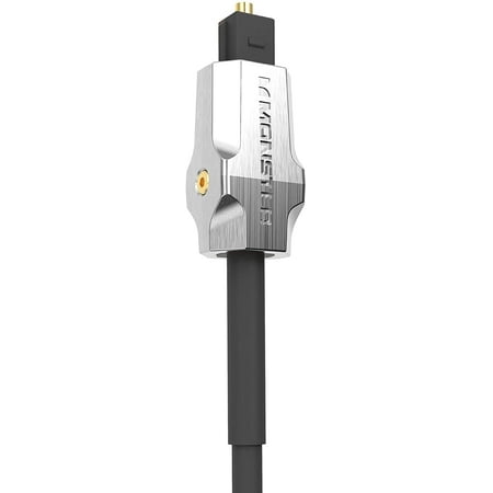 Monster M-Series 1000 Fiber Optic Toslink Digital Audio Cable for Sound Bar & TV 3m (9.8ft)