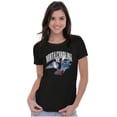thumbnail image 3 of Popeye North Carolina State Cartoon Women's T Shirt Ladies Tee Brisco Brands S, 3 of 5