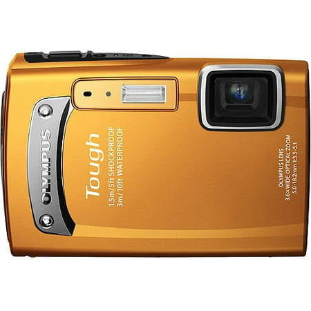OLYMPUS TG-310 ORANGE DIGITAL CAMERA