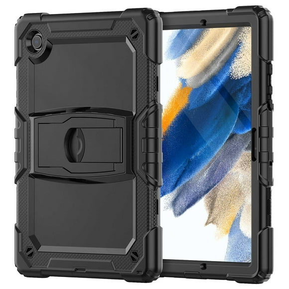 Funda TEKKU StandC uso rudo para Samsung Tab A7 10.4 2020 Negra T500 T505 T507 negro