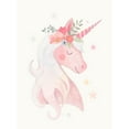 thumbnail image 2 of Barnes, Victoria 25x32 White Modern Wood Framed Museum Art Print Titled - Sweet Unicorn II, 2 of 4