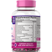 Nature's Truth Hair Skin & Nails Lactose Free Biotin 500mcg, 165ct, 6-Pack