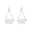 Silver, variant on Earrings Funny Roll Toilet Paper Silver Drop Dangle Ear Hook Jewelry for Women Statement Accessory,1.18x0.47 inch,Gold
