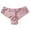 Pink, variant on Lingerie for Women, Low Waisted Lace Thong, Solid Color Comfort Tummy Control Underwear