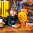 thumbnail image 1 of HUASHENG Fabric Simulation Pumpkin Hot Models Elaborate Quality Excellent For Thanksgiving And Halloween Holiday Atmosphere Unique Design Realistic Form Decorative Must Have G, 1 of 5