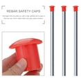 thumbnail image 6 of MRLESS Plastic Mushroom Rebar Safety Caps: 30Pcs for Construction, 6 of 6