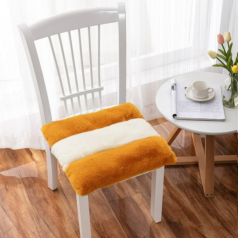 Patio Chair Cushions 4-Pack Dining Chair Cushions 17x16” Beige