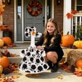 thumbnail image 2 of PLLFRLRT 23 Inch Porch Goose Outfits Halloween Decorations Outdoor Garden Lawn Goose Statues Clothes with Hats Xmas Party Decor, 2 of 6