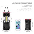 thumbnail image 2 of Linternas para acampar Accesorios para acampar Linternas LED recargables por USB, luces de huracán Base magnética para acampar, huracanes, caminatas, emergencias, apagones, 2 of 5