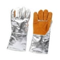 thumbnail image 1 of Almencla Heat Resistant Gloves Multipurpose Practical Portable Heat Protective Gloves Orange, 1 of 8