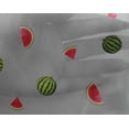 thumbnail image 4 of oneOone Georgette Viscose Fabric Watermelon Fruit Print Fabric by The Yard 42 Inch Wide, 4 of 4